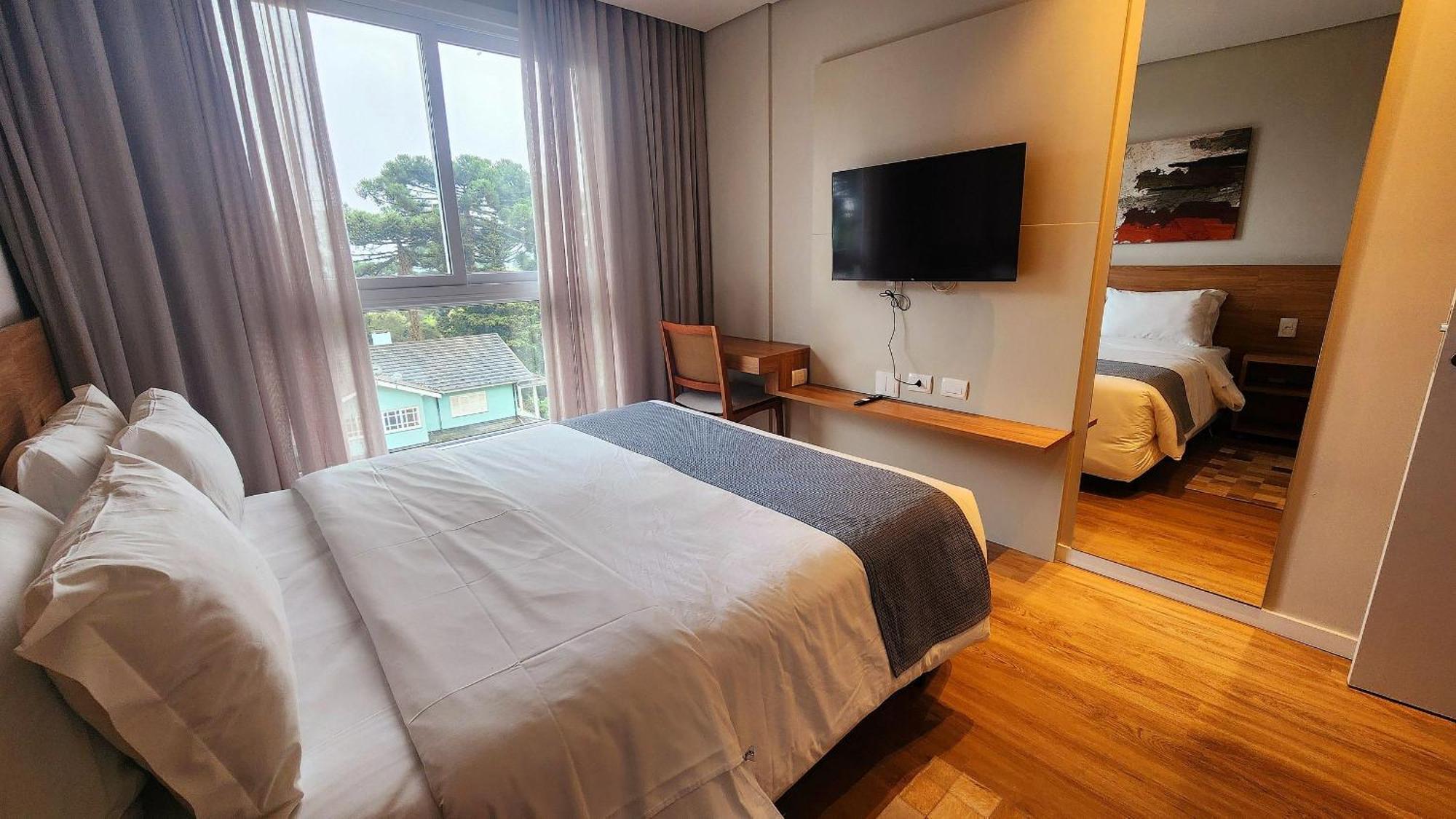 Sensacionale Flat No Serra Class Apartment Canela